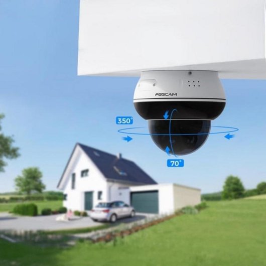 Cámara IP Foscam D8ETW 4K Visión Nocturna Exterior IA Audio Bidireccional