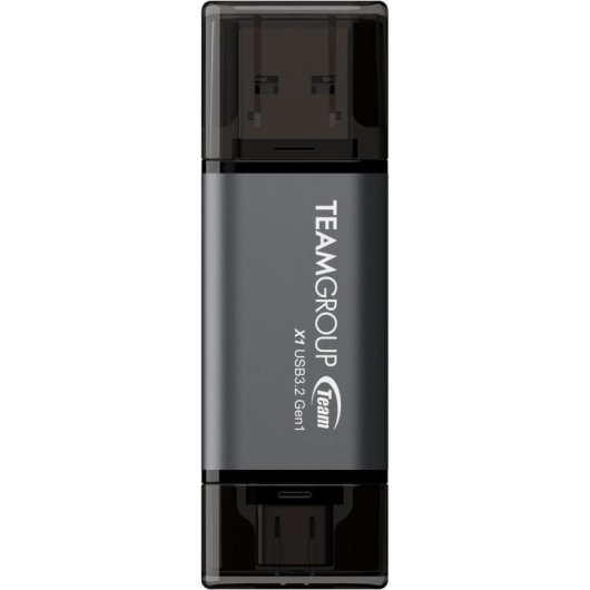 Unidad flash USB Team Group X1 128 GB USB Type-A y Type-C 3.2 Gen1