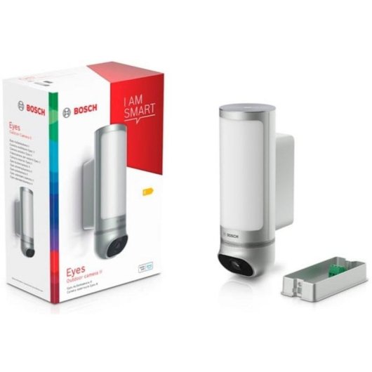 Cámara IP Bosch Smart Home Eyes II FullHD Exterior Audio Bidireccional IA