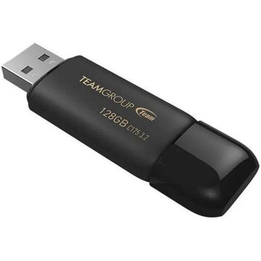 Unidad flash USB Team Group C175 128 GB USB 3.2 Gen 1 negra