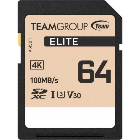 SD-kaart Team Group TESDXC64GIV3069 64GB UHS-I U3 V30 100/50 MB/s