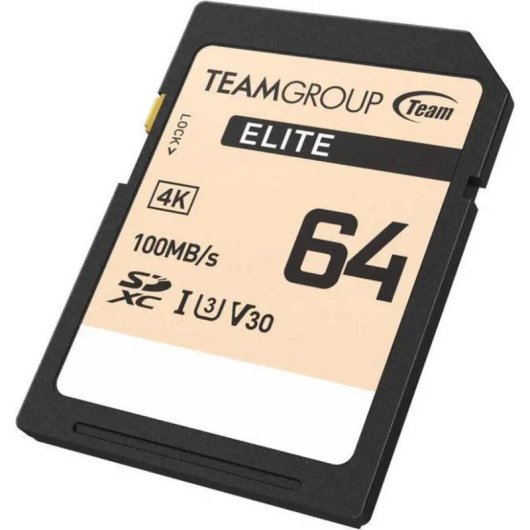 SD-kaart Team Group TESDXC64GIV3069 64GB UHS-I U3 V30 100/50 MB/s