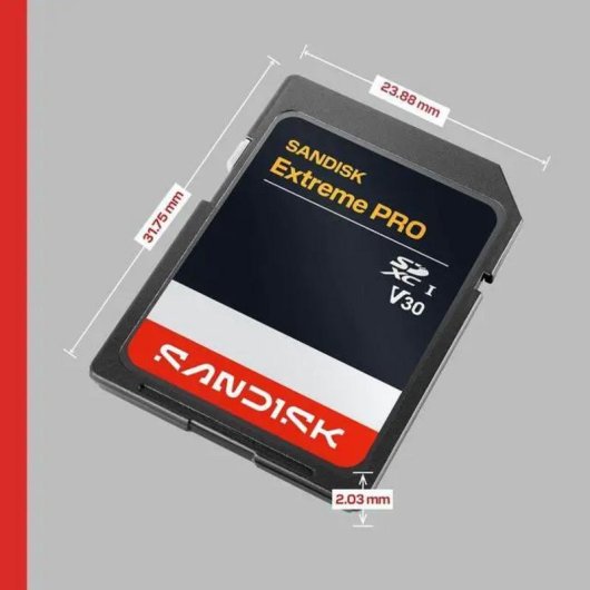 Tarjeta SD Sandisk Extreme PRO SDSDXXJ-128G-GSCIN 128GB UHS-I 250MB/s