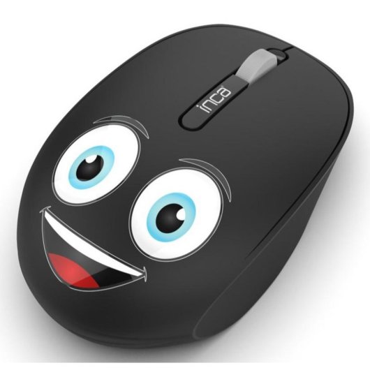 Ratón Inca IWM-245RS sans fil 1200 DPI noir ambidextre gaming
