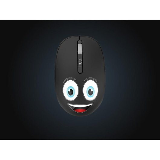 Ratón Inca IWM-245RS sans fil 1200 DPI noir ambidextre gaming