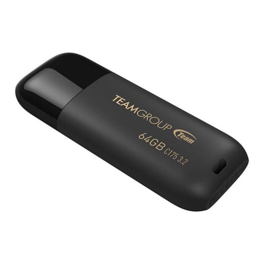 Unità flash USB Team Group C175 256GB USB 3.2 Gen 1 nera design unibody
