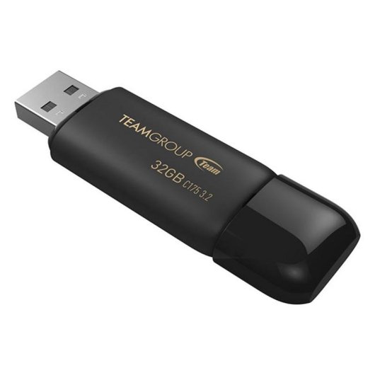 Unità flash USB Team Group C175 256GB USB 3.2 Gen 1 nera design unibody