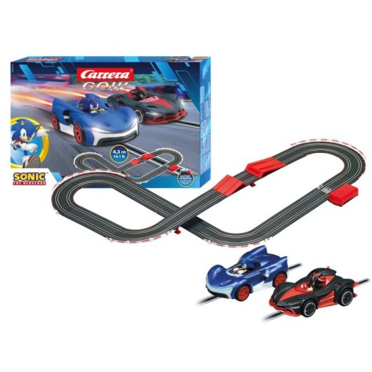 Set de pistas Carrera GO!!! Sonic the Hedgehog 4,3 m 2 vehículos 1:43
