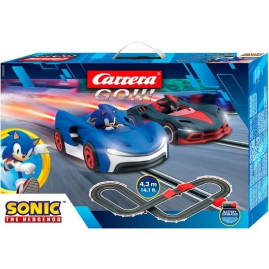 Set de pistas Carrera GO!!! Sonic the Hedgehog 4,3 m 2 vehículos 1:43