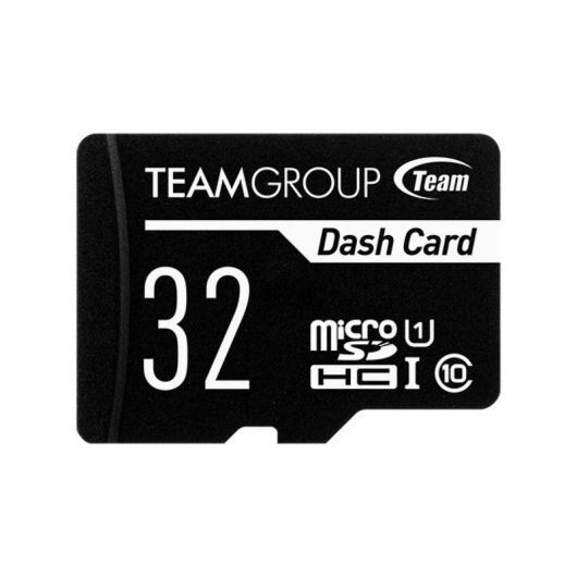 Tarjeta microSD Team Group Dash 32GB Clase 10 UHS-I U1 para dashcams