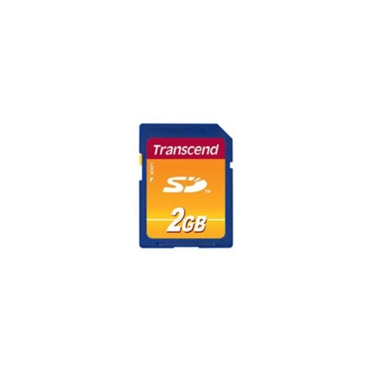 Tarjeta SD Transcend TS2GSDC 2 GB MLC Negro 20 MB/s lectura 13 MB/s escritura