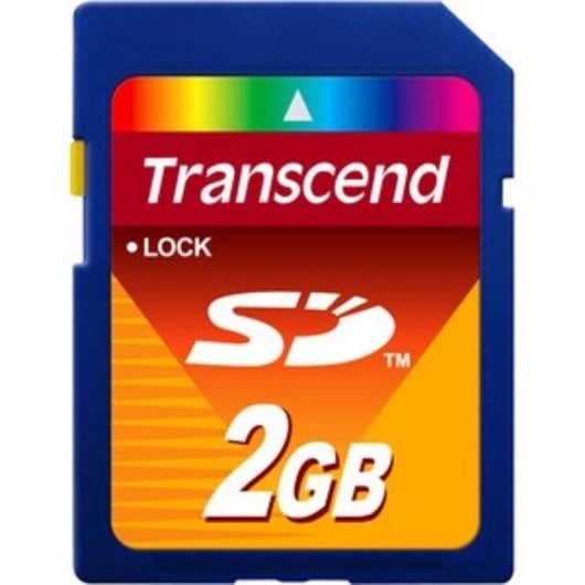 Tarjeta SD Transcend TS2GSDC 2 GB MLC Negro 20 MB/s lectura 13 MB/s escritura