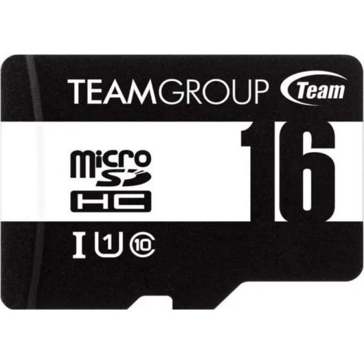 Carte mémoire Team Group TUSDH16GCL10U03 16GB Classe 10 UHS-I 80MB/s