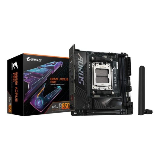 Motherboard GIGABYTE B850I AORUS PRO AMD B850 AM5 DDR5 Mini ITX WiFi 7 2.5GbE