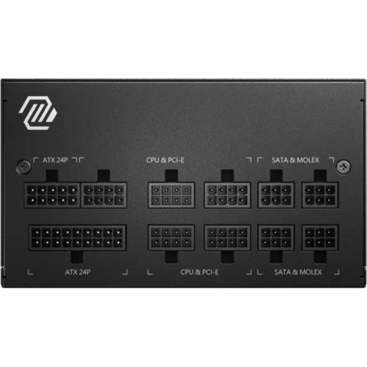 Fuente de Alimentación MSI MAG A650GL 650W Certificación 80+ Gold modular