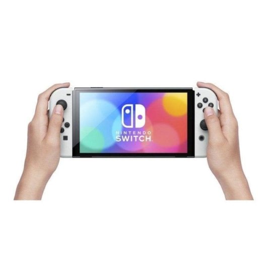 Nintendo Switch OLED Blanca + Mando Gaming Turtle Beach Realmz Wireless Sonic Green Hill Zone Multicolor