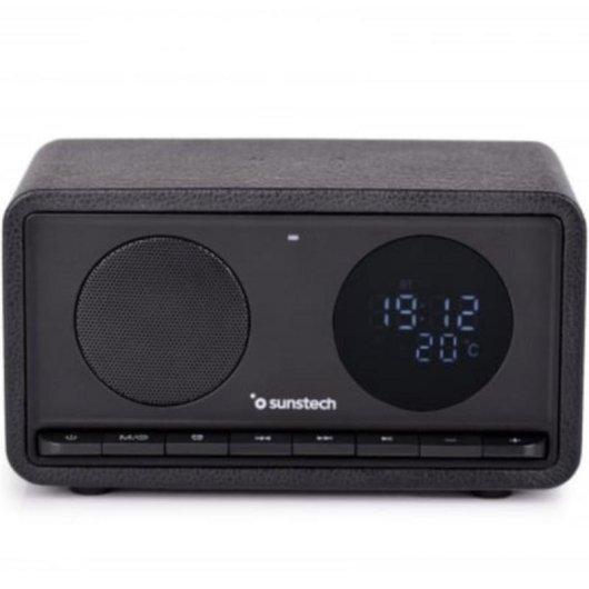 Altavoz Portátil Sunstech RPBT460 Radio FM Carga Inalámbrica 10W