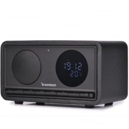 Altavoz Portátil Sunstech RPBT460 Radio FM Carga Inalámbrica 10W