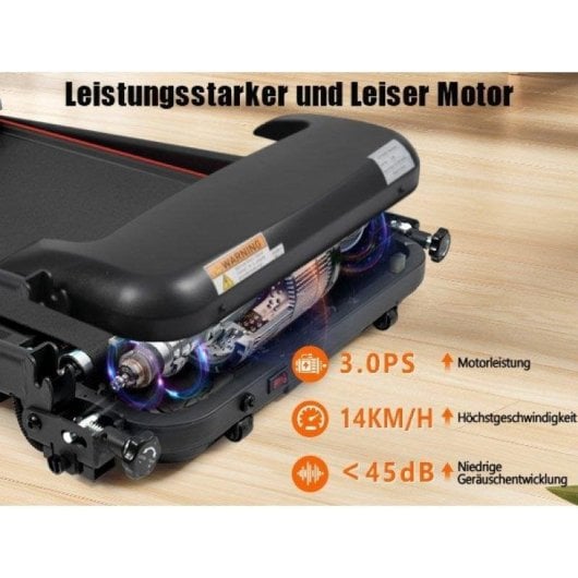 Tapis roulant pliable Rolipo N884P322664S 14 km/h Bluetooth