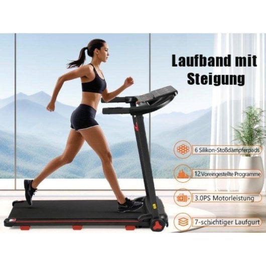 Tapis roulant pliable Rolipo N884P322664S 14 km/h Bluetooth