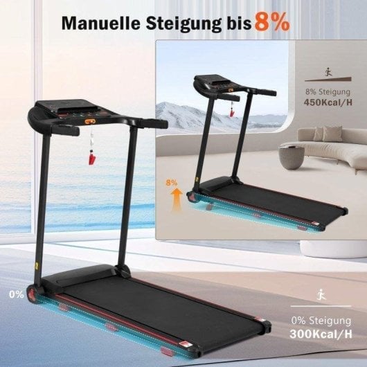 Tapis roulant pliable Rolipo N884P322664S 14 km/h Bluetooth