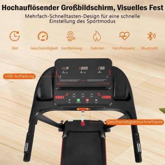 Tapis roulant pliable Rolipo N884P322664S 14 km/h Bluetooth