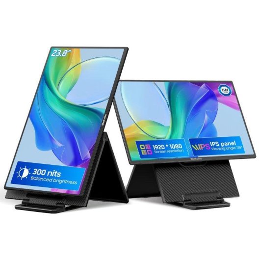 Mini PC Blackview MP100 AMD Ryzen 5 7430U/16GB/512GB SSD/Windows 11 Pro/Pantalla 23,8" FHD