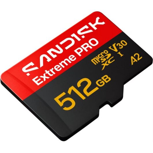 Cartão microSD SanDisk Extreme PRO 512 GB UHS-I 250 MB/s 170 MB/s