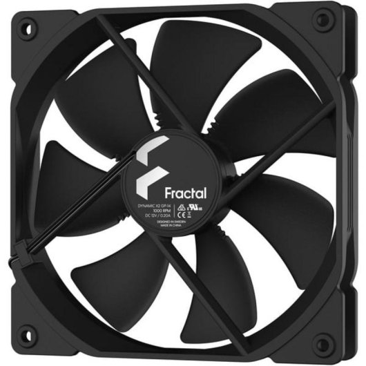 Refrigeration Air Fractal Design 14 cm 1000 RPM Noir