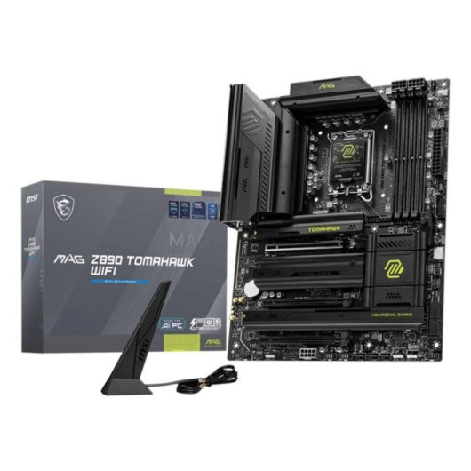Placa Base MSI MAG Z890 TOMAHAWK WIFI Intel Z890 LGA 1851 DDR5 ATX Wi-Fi 7 Thunderbolt 4
