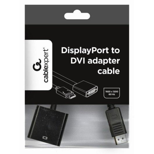 Adattatore Gembird DisplayPort maschio a DVI femmina 10 cm