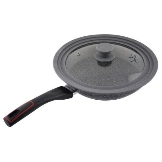 Tapa Jata T16 Vidrio y Silicona Redonda para Microondas y Lavavajillas