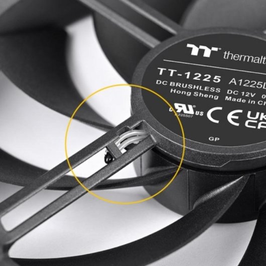 Raffreddamento Aria Thermaltake 120 mm TS120 EX RGB 500-2000 RPM PWM