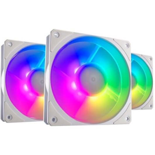 Refrigeración aire Cooler Master Blanco 120 mm MFZ-M2DW-243P2-R1 RGB