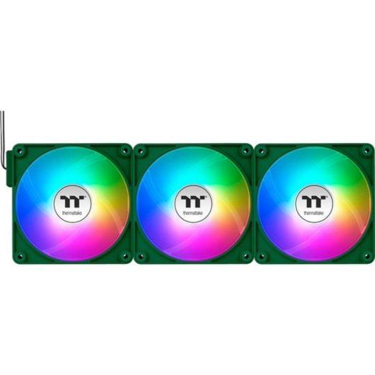 Refrigeração Ar Thermaltake 140 mm CT140 EX ARGB Sync Verde PWM