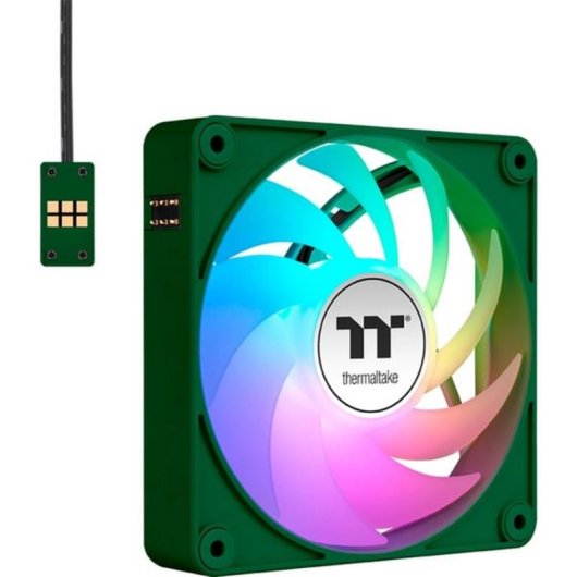 Refrigeração Ar Thermaltake 140 mm CT140 EX ARGB Sync Verde PWM