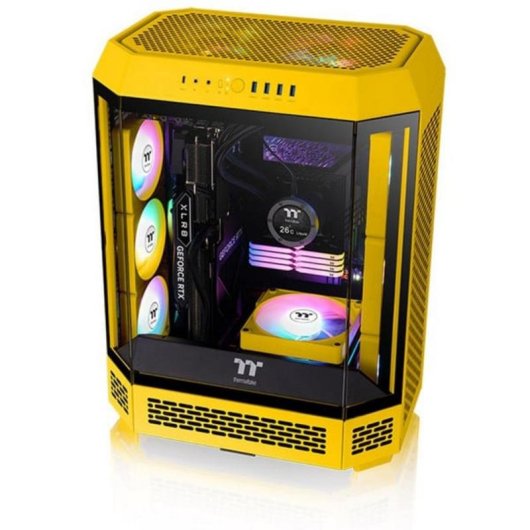 Refrigeration Air Thermaltake 140mm CT140 EX Reverse ARGB Sync Jaune