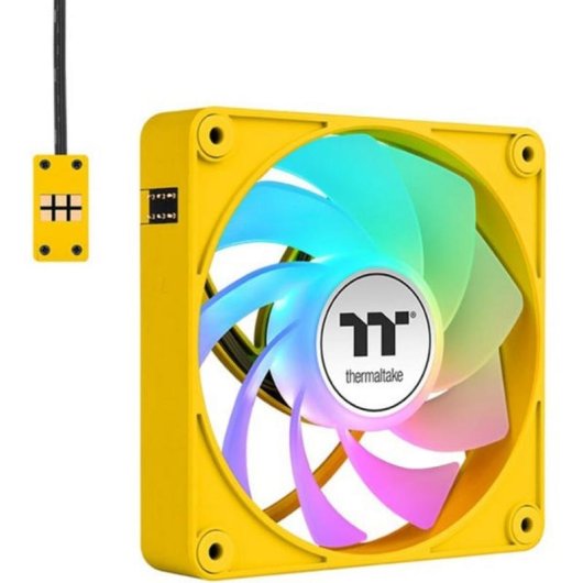 Refrigeration Air Thermaltake 140mm CT140 EX Reverse ARGB Sync Jaune