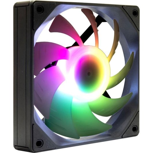 Kühlung Luft Inter-Tech 12 cm RGB adressierbar PWM Lüfter
