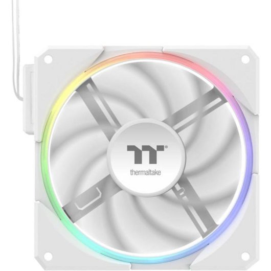 Raffreddamento Aria Thermaltake 12 cm Bianco TS120 LED RGB 500-2000 RPM