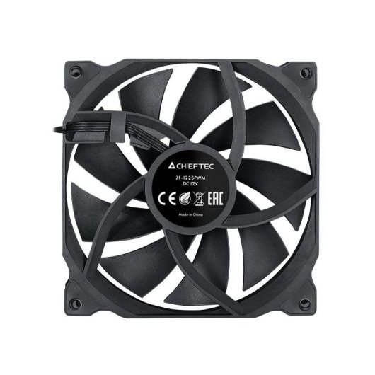 Refrigeración aire Chieftec 120 mm ZF-1225PWM PWM hidráulico negro