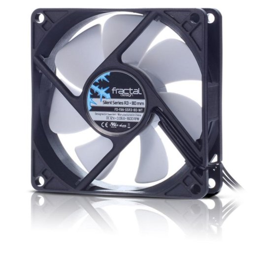 Refrigeration Air Fractal Design Silent Series R3 80 mm 1600 RPM Silence