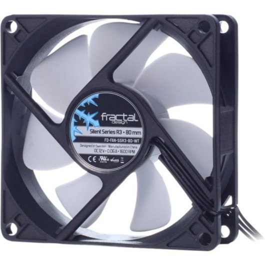 Refrigeration Air Fractal Design Silent Series R3 80 mm 1600 RPM Silence