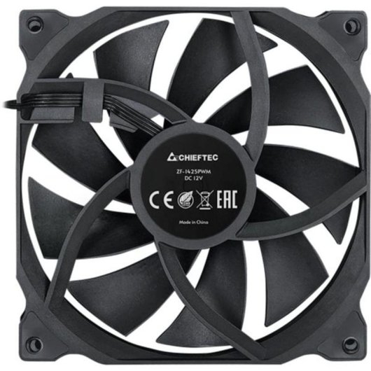 Kühlung Luft Chieftec 140mm ZF-1425PWM 1200 RPM PWM Leise