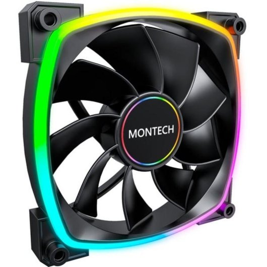 Kühlung Luft Montech 140 mm RX140 PWM LED RGB adressierbar