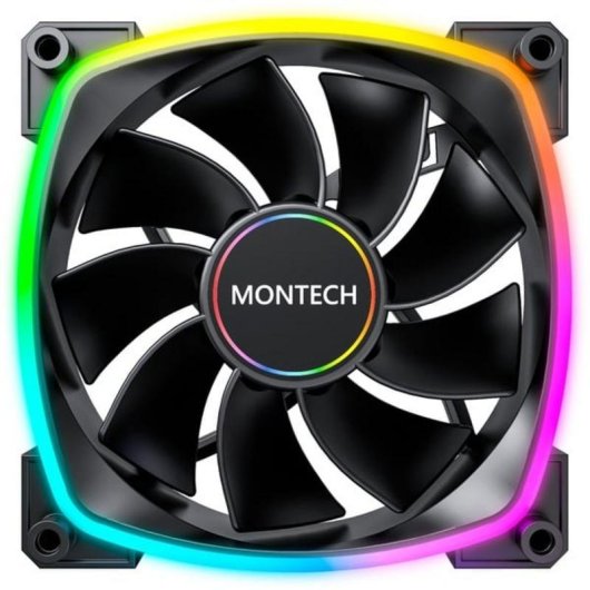 Kühlung Luft Montech 140 mm RX140 PWM LED RGB adressierbar
