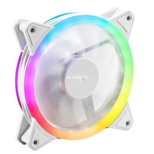 Kühlung Luft Sharkoon 120mm Shark Blades PWM RGB Weiß Leise