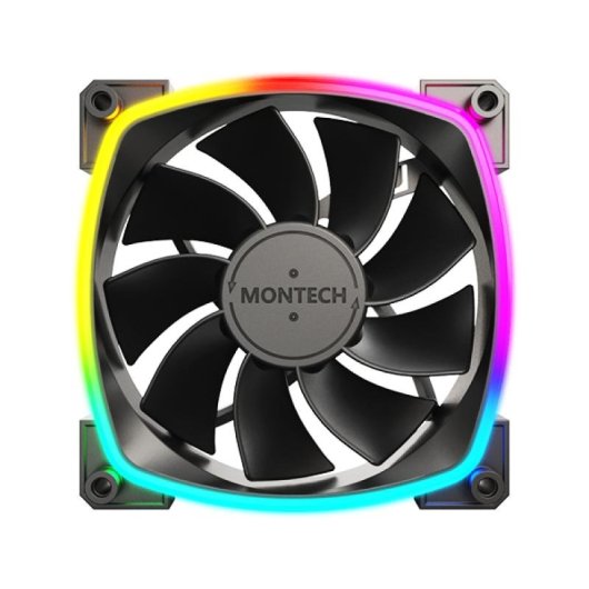 Kühlung Luft Montech RX120 PWM 120 mm LED RGB adressierbar