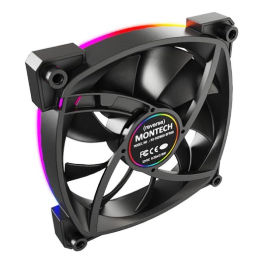 Kühlung Luft Montech RX120 PWM 120 mm LED RGB adressierbar