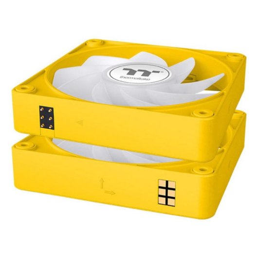 Raffreddamento Aria Thermaltake CT120 EX Reverse ARGB Sync 120 mm Giallo